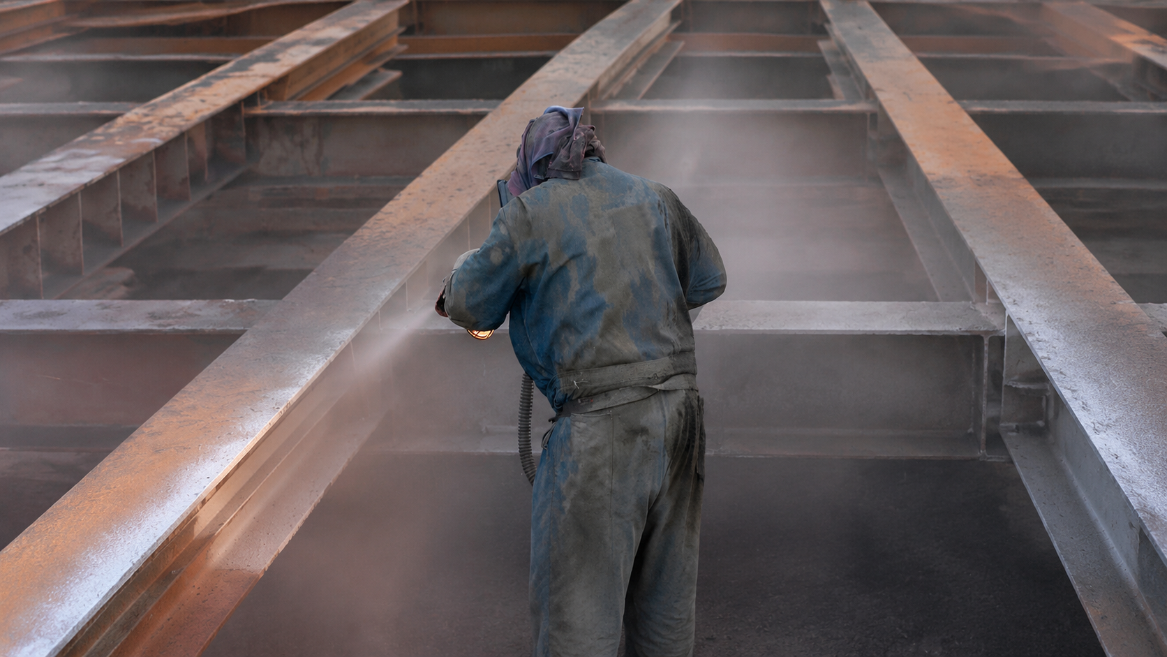 Industrial steel structure